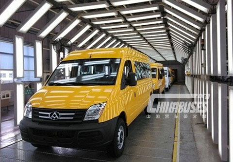 智利市場取得新突破 上汽大通V80校車獲171輛訂單
