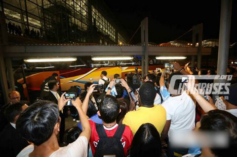 百路佳客車榮耀出征：為阿根廷足球國(guó)家隊(duì)提供接送服務(wù)