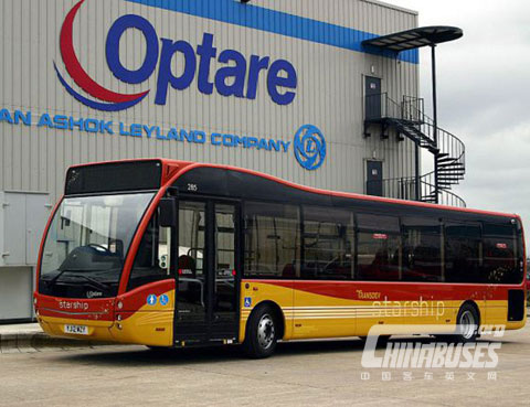 印度阿斯霍克雷蘭德將在印度地區(qū)開拓Optare電動客車市場