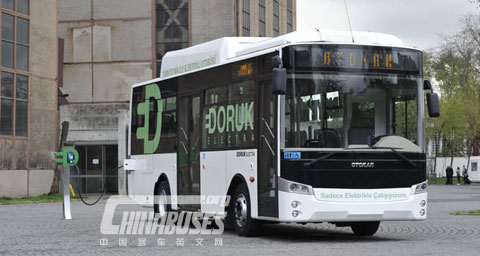 土耳其第一輛電動(dòng)校車開始運(yùn)營(yíng)