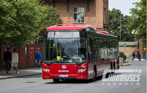 瑞典客車制造商斯堪尼亞首次在瑞典進(jìn)行無線充電客車試運(yùn)行