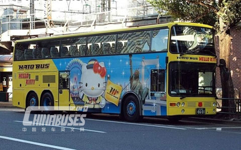 旅游業(yè)不斷升溫 日本大型觀光巴士供不應(yīng)求