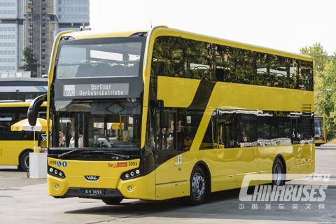 首輛VDL低地板雙層客車(chē)交付德國(guó)柏林