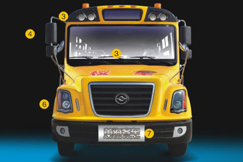 黃?？蛙嘍D6110C01校車