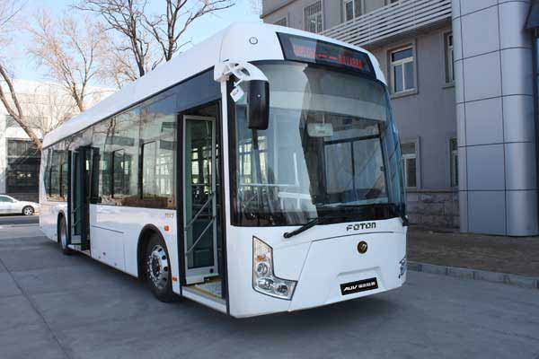 福田歐輝BJ6123SHEVCA公交車(chē)（柴油/電混動(dòng)國(guó)四24-42座）