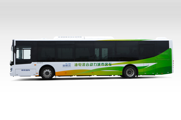 申龍SLK6129USNHEV01公交車（天然氣/電混動(dòng)國五10-38座）