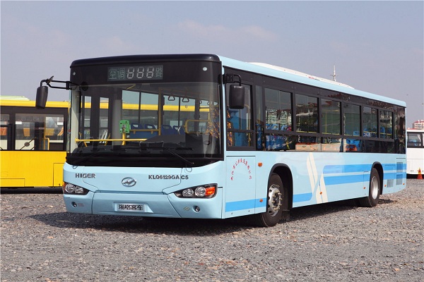 海格KLQ6129GAC5公交車(chē)（天然氣國(guó)五24-47座）