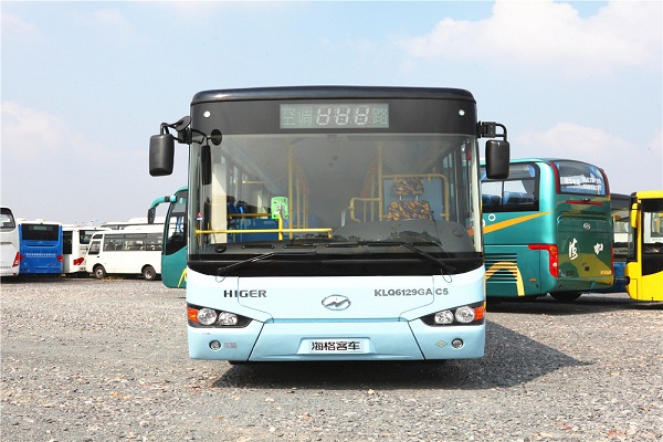 海格KLQ6129GAC5公交車(chē)（天然氣國(guó)五24-47座）