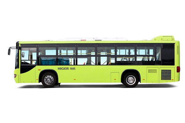 海格KLQ6109GAHEVC5D公交車（天然氣/電混動(dòng)國五24-39座）
