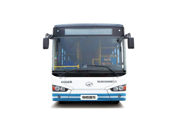 海格KLQ6129GAHEVE5BZ公交車（柴油/電混動(dòng)國(guó)五24-46座）