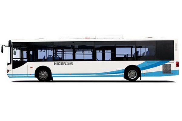 海格KLQ6129GAHEVE5BZ公交車（柴油/電混動(dòng)國(guó)五24-46座）