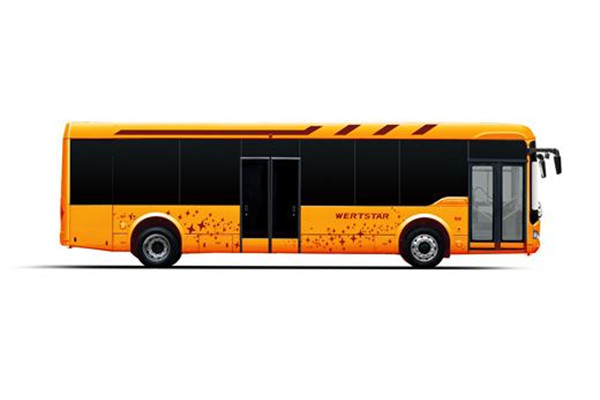 亞星JS6128GHEVC11公交車(chē)（天然氣/電混動(dòng)國(guó)五12-50座）