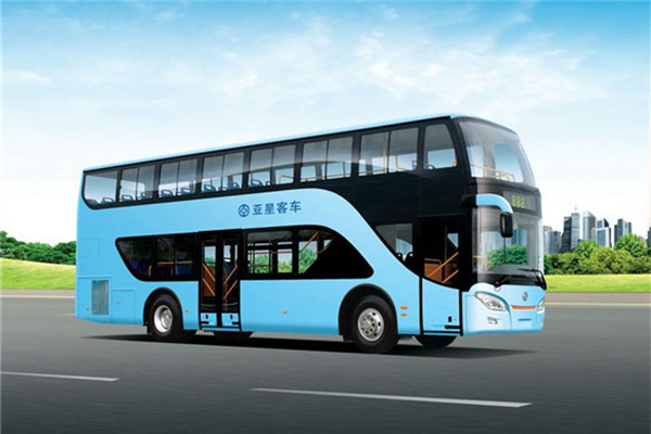 亞星JS6111SHCP雙層公交車(chē)（天然氣國(guó)五24-76座）