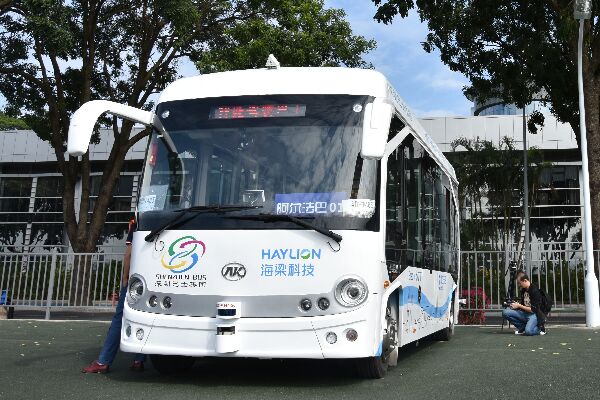 安凱無人駕駛公交車(純電動(dòng)9座）