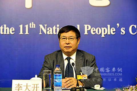 全國人大代表、陜西法士特集團公司董事長李大開