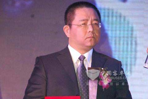 濰柴動力股份有限公司代表張軍先生現(xiàn)場發(fā)表獲獎感言