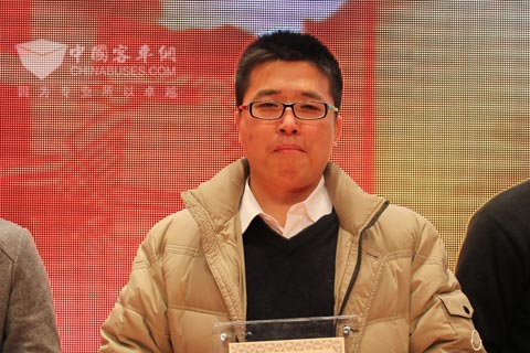 大陸公司代表上臺領(lǐng)獎(jiǎng)